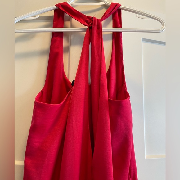 Bright pink BCBG Max Azria maxi dress - Picture 4 of 5
